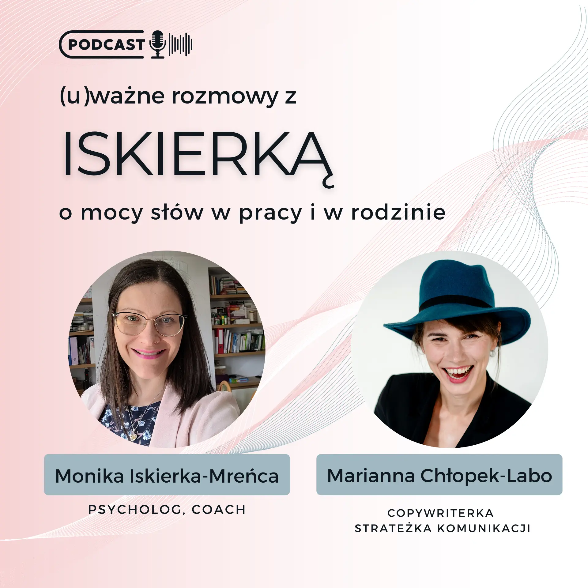 Read more about the article Podcast – odcinek 04 – #uważnarozmowa o mocy słów w pracy i w rodzinie