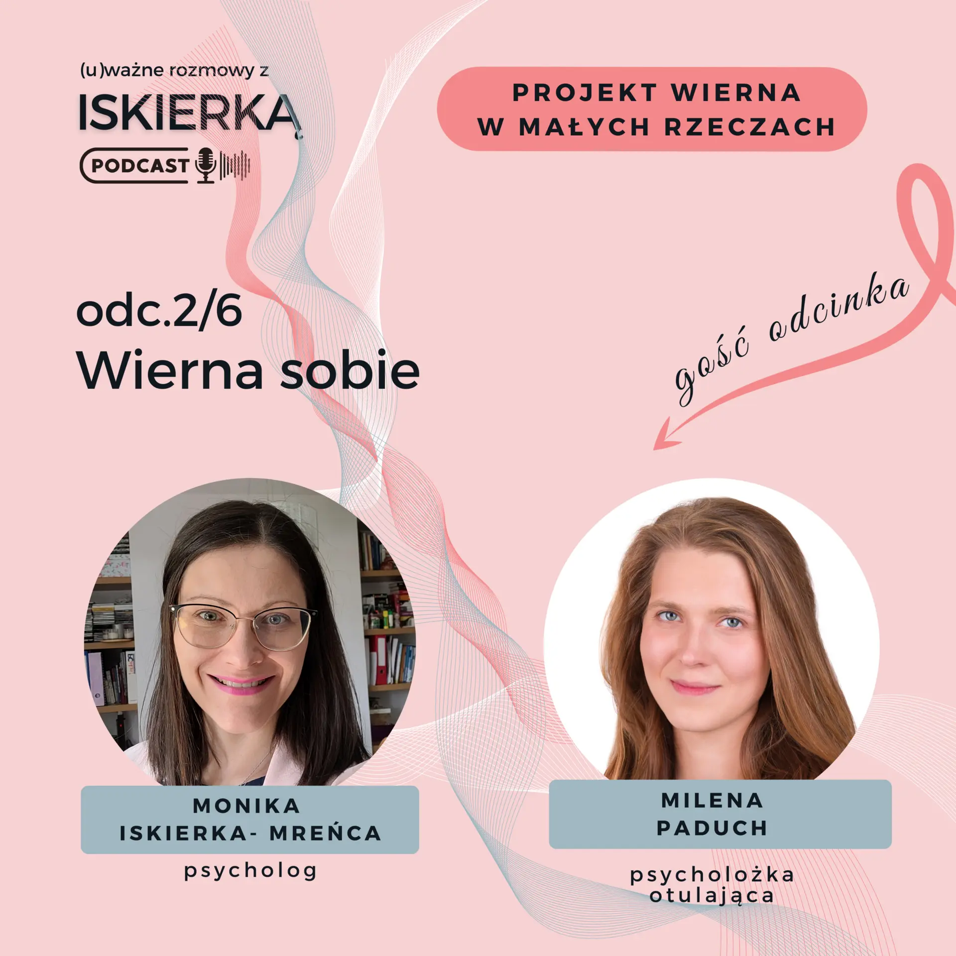 Read more about the article Podcast – odcinek 09 – #uważnarozmowa w projekcie „Wierna w małych rzeczach” – wierna sobie