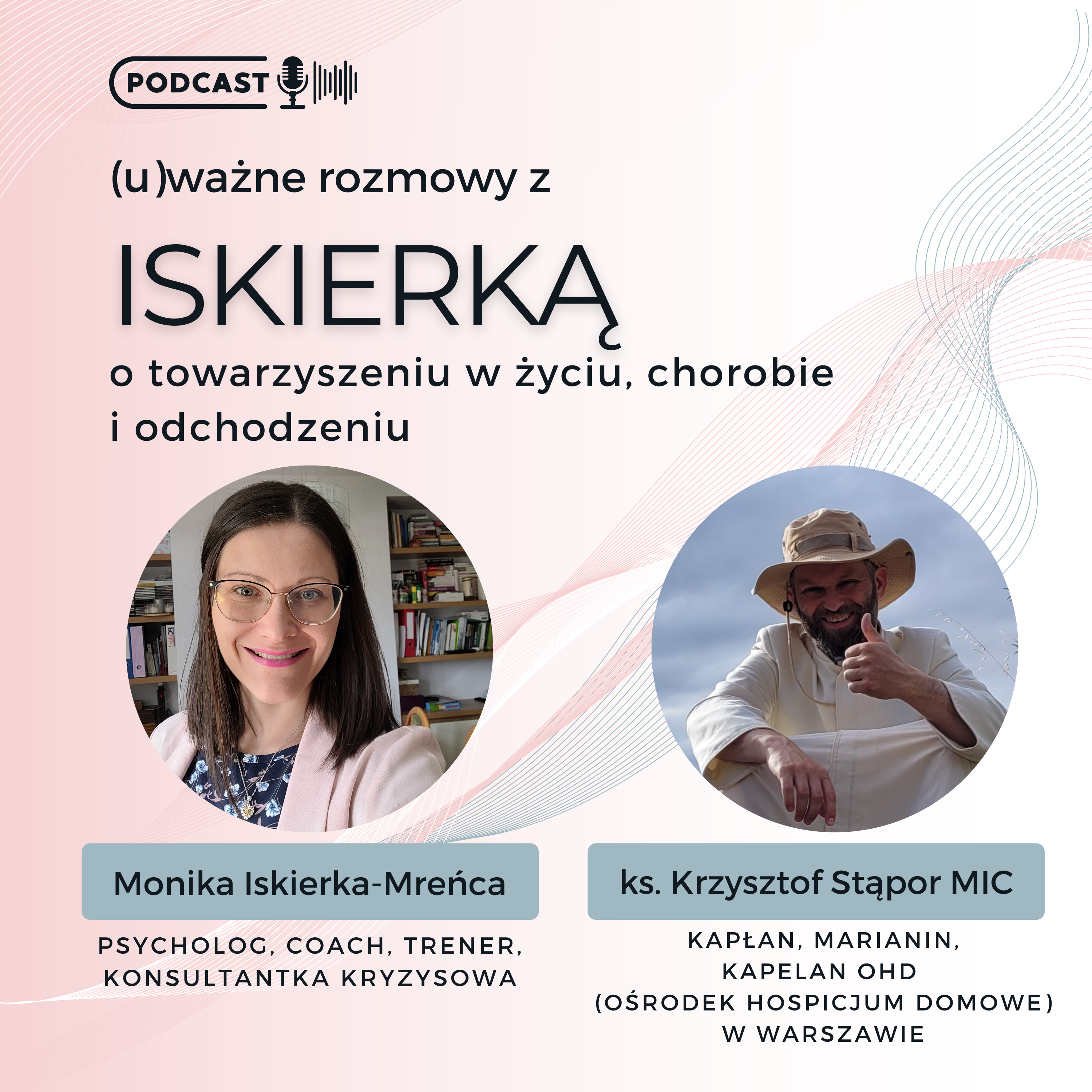 Read more about the article Podcast – odcinek 18 #uważnarozmowa W hospicjum się żyje!